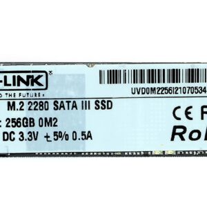 UV-LINK M.2 SATA III SSD, 256 GB