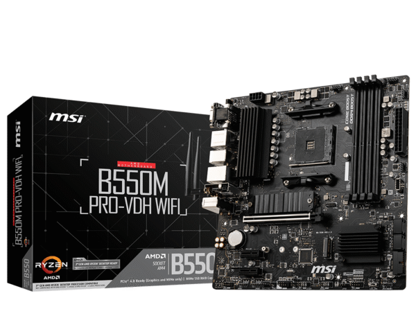 MSI B550M PRO-VDH WIFI Motherboard