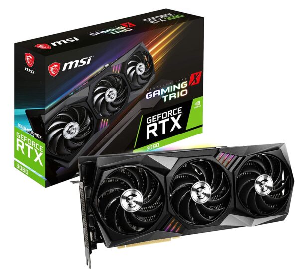 MSI GeForce RTX 3080 Gaming X Trio 10G I 10GB GDDR6X